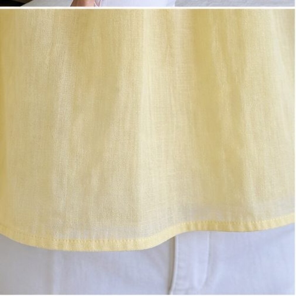 White V Neck Top - Picture 6 of 6